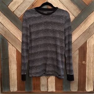 Guess size medium grey and black long sleeve